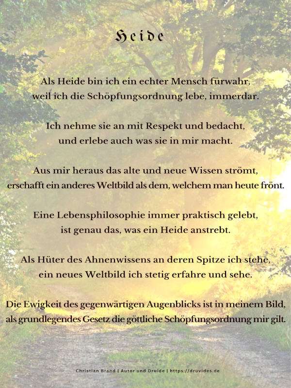 Heide - Druidenwort